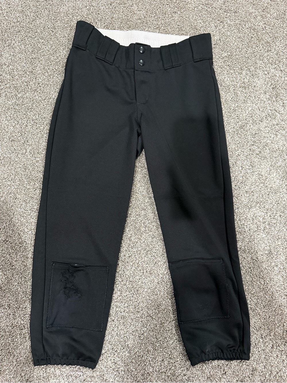 Black Softball Pants